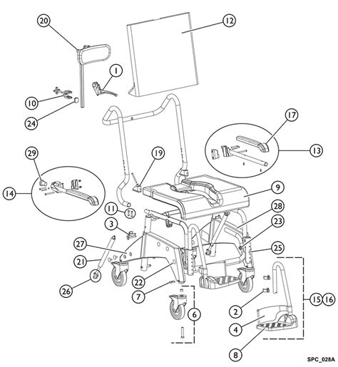 invacare wheelchair parts pdf manual